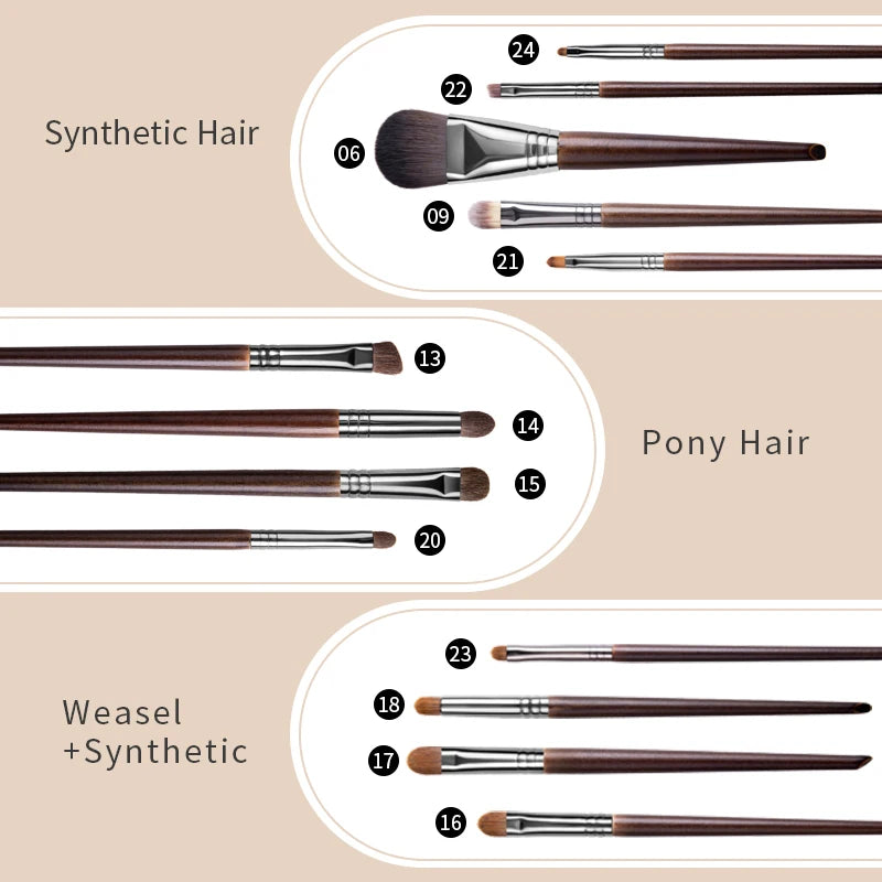 OVW Pro Makeup Brushes Set