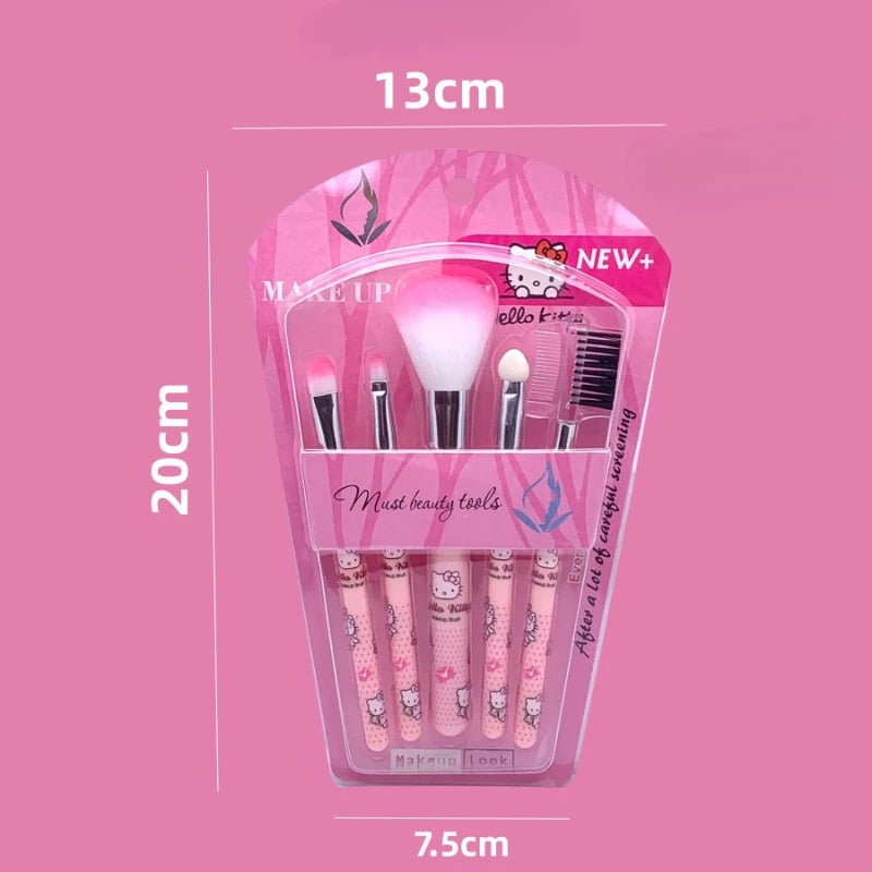 Hello Kitty makeup brush set