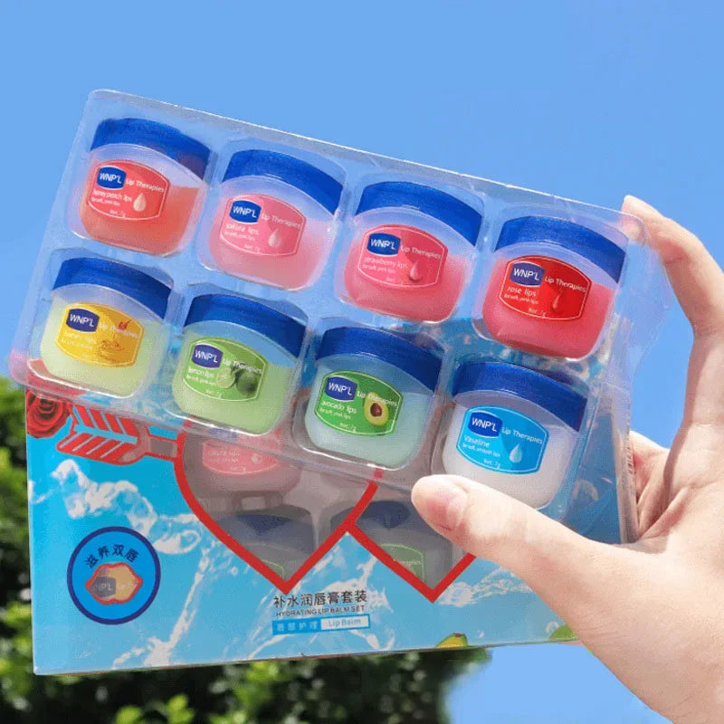 8 Pieces Set Lip Balm