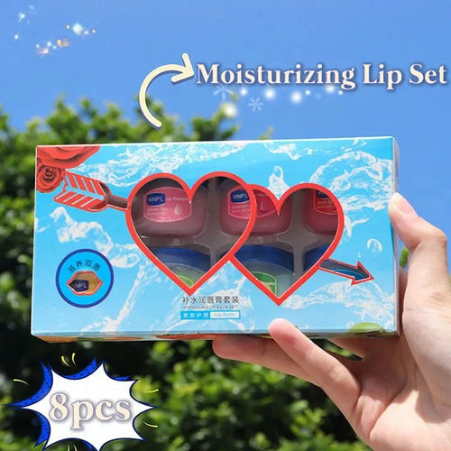 8 Pieces Set Lip Balm