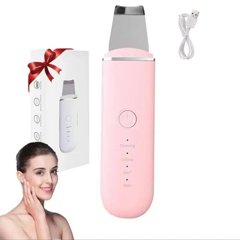 Ultrasonic skin scub