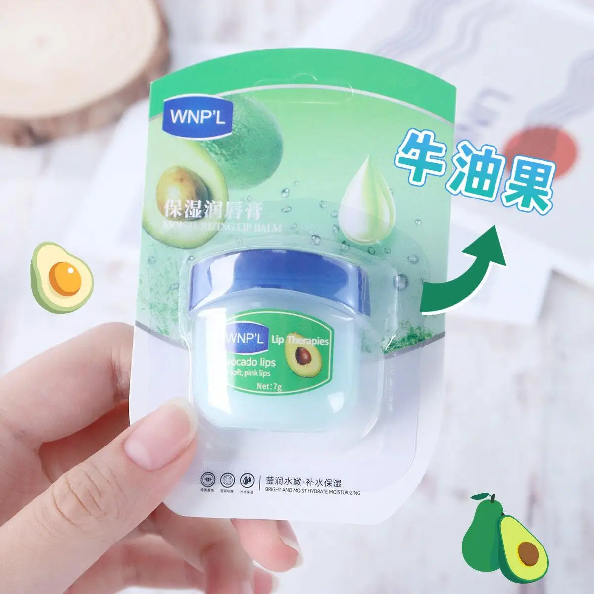 8 Pieces Set Lip Balm