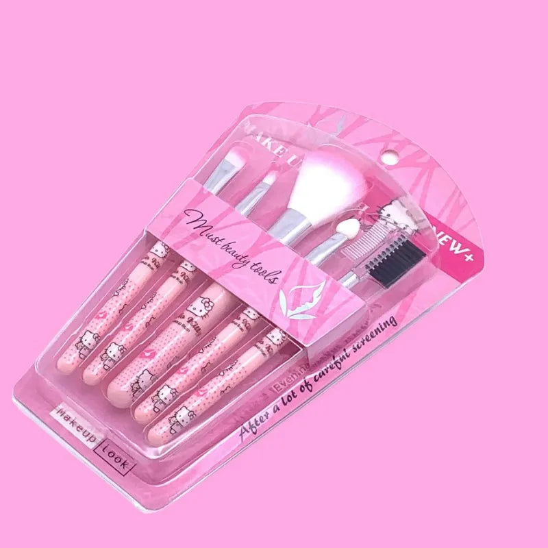 Hello Kitty makeup brush set