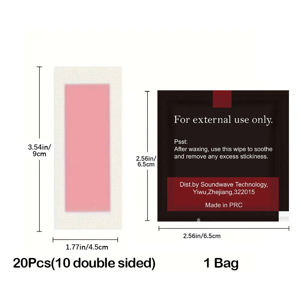 10/20pcs Hair Removal Tool Wax Strips
