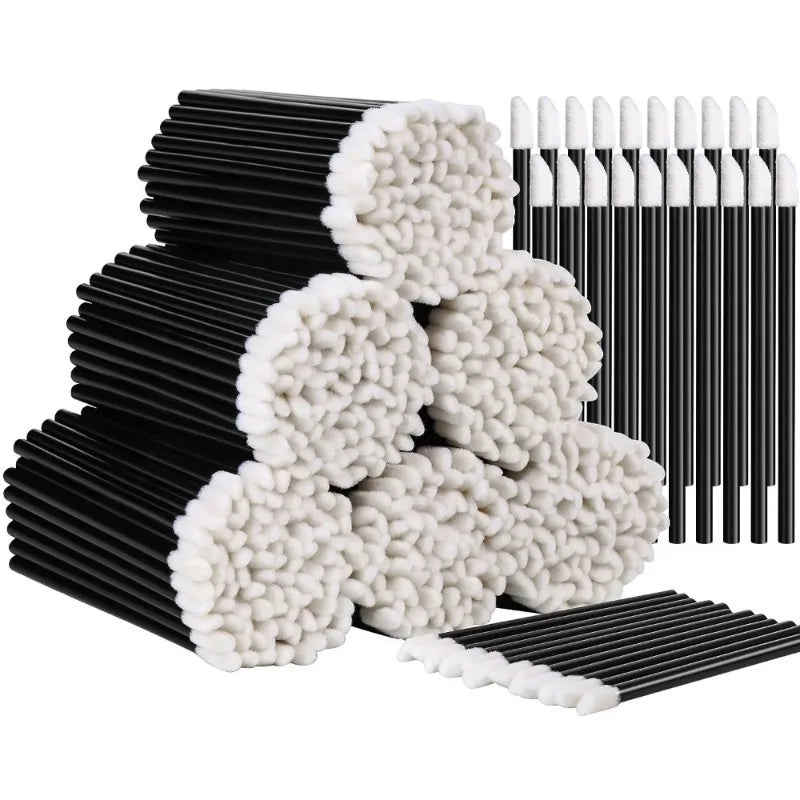 100 Pcs Disposable Lip Lint Free Applicators