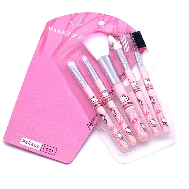 Hello Kitty makeup brush set