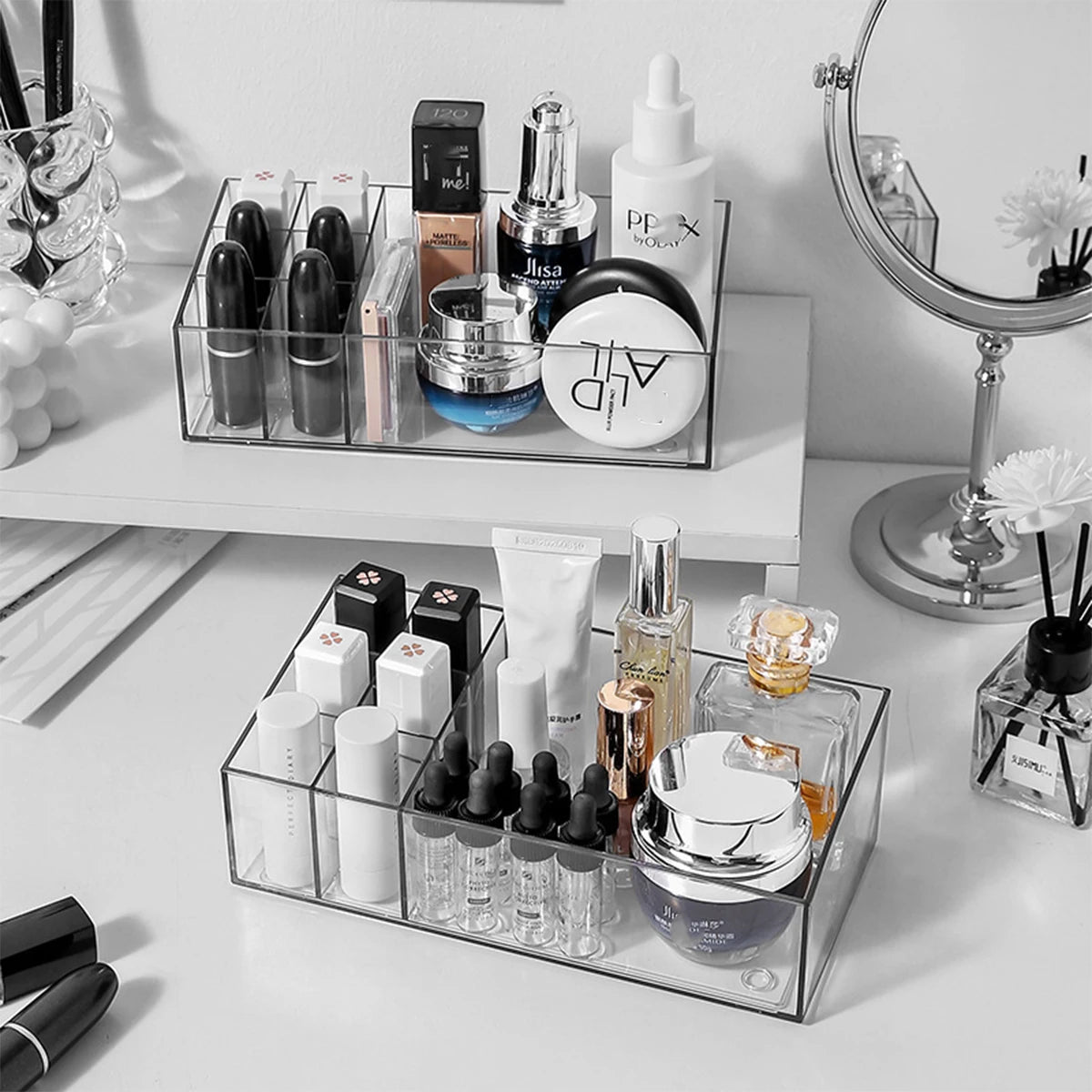 Clear Makeup Organizer