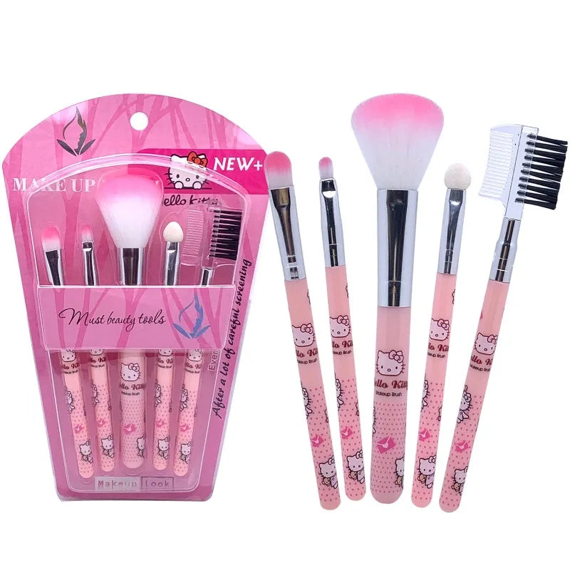 Hello Kitty makeup brush set